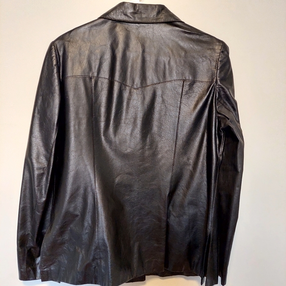 InduyCo 100% Leather Jacket Made in Spain (Size EU 44/ US L) - Picture 2 of 9